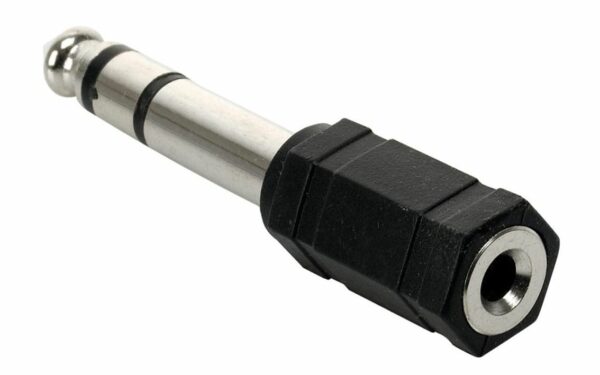 POWERTECH αντάπτορας stereo 6.35mm σε 3.5mm CAB-J018