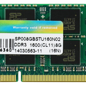 SILICON POWER Μνήμη RAM DDR3 SODimm