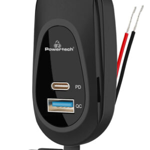 POWERTECH πρίζα USB για σκάφη & οχήματα PTL-026