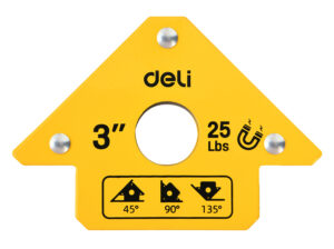 DELI μαγνητική γωνία συγκόλλησης DL-HDW25 με 45°/90°/135° γωνίες