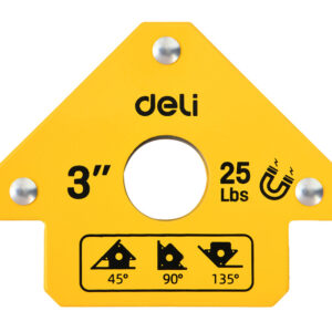 DELI μαγνητική γωνία συγκόλλησης DL-HDW25 με 45°/90°/135° γωνίες