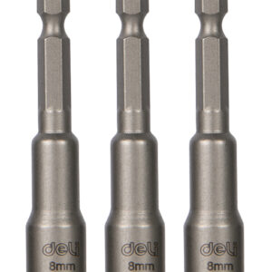 DELI σετ καρυδάκια DL4808T για δραπανοκατσάβιδο