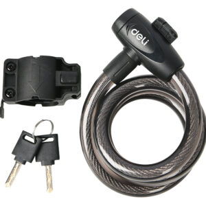 DELI κλειδαριά ποδηλάτου με κλειδί DL508062