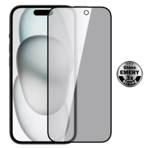 POWERTECH tempered glass Emery Private 5D TGC-0773 για iPhone 15 Plus