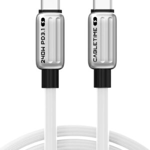 CABLETIME καλώδιο USB-C CT-CM240-ZSW1