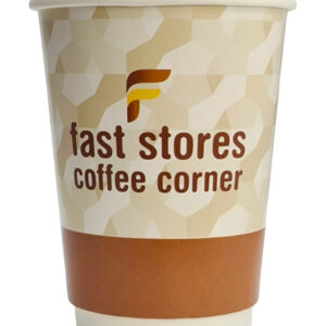 FAST STORES COFFEE CORNER χάρτινα ποτήρια καφέ 16oz