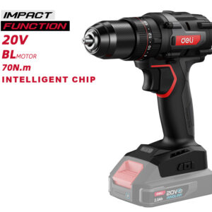 DELI κρουστικό δραπανοκατσάβιδο μπαταρίας DE-CZ20-1