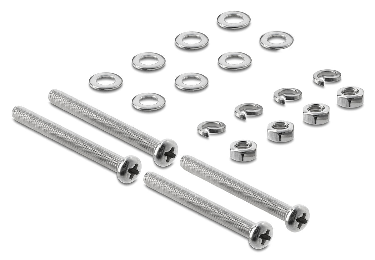 DELOCK σετ βιδών για ανεμιστήρες 42550, M5 x 50mm, 20τμχ 1 DELOCK σετ βιδών για ανεμιστήρες 42550