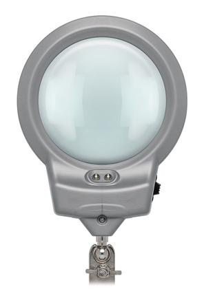 GOOBAY μεγεθυντικός φακός 51226 με clips συγκράτησης, 2x, LED φωτισμός 3 LED φωτισμός