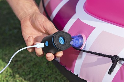BESTWAY μίνι ηλεκτρική τρόμπα 62289, 90lt, 0.427PSI, USB-C, μαύρη 2 90lt