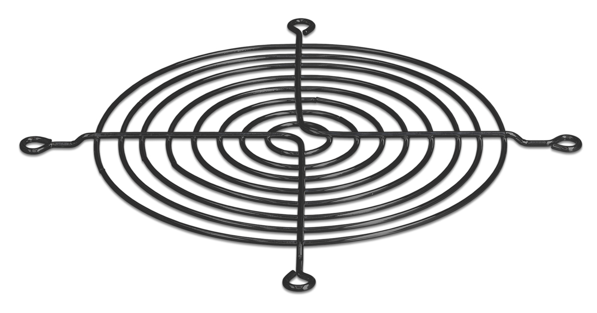 DELOCK σχάρα για 120mm ανεμιστήρα 67670, μεταλλική, μαύρη 1 DELOCK σχάρα για 120mm ανεμιστήρα 67670