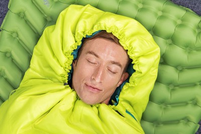 BESTWAY sleeping bag 68102, μονό, 220x75cm, lime 3 220x75cm