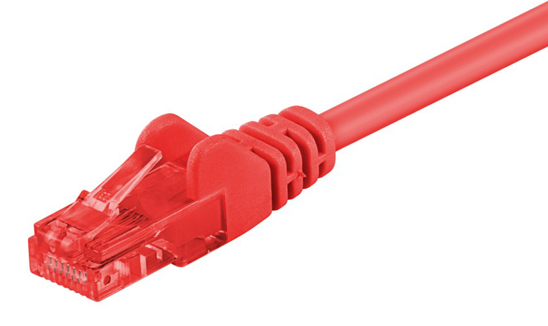 GOOBAY καλώδιο δικτύου 68436, CAT 6 U/UTP, CCA, 250MHz, 0.50m, κόκκινο 1 GOOBAY καλώδιο δικτύου 68436