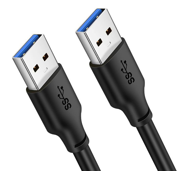 CABLETIME καλώδιο USB CT-C160-U3-AMAMN, 5 Gbps, 1m, μαύρο 1 CABLETIME καλώδιο USB CT-C160-U3-AMAMN