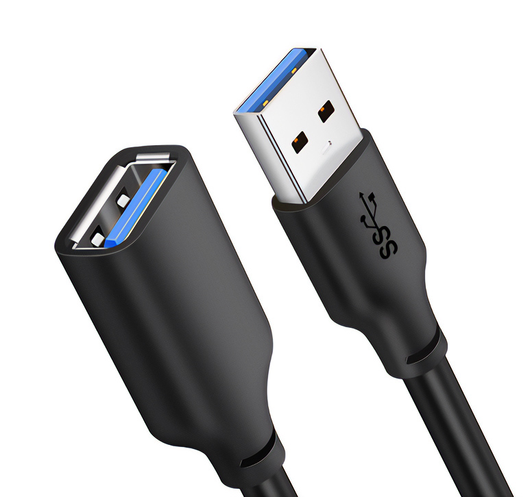 CABLETIME καλώδιο προέκτασης USB CT-C160-U3-AMAFN, 5Gbps, 2m, μαύρο 1 CABLETIME καλώδιο προέκτασης USB CT-C160-U3-AMAFN