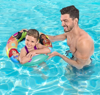 BESTWAY παιδικό σωσίβιο κουλούρα 91043, 56cm, 3-6 ετών, Disney Princess 2 56cm