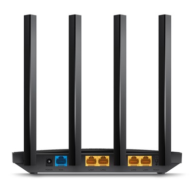 TP-LINK router Archer C6, Wi-Fi 1200Mbps AC1200, MU-MIMO, V6.0 2 Wi-Fi 1200Mbps AC1200