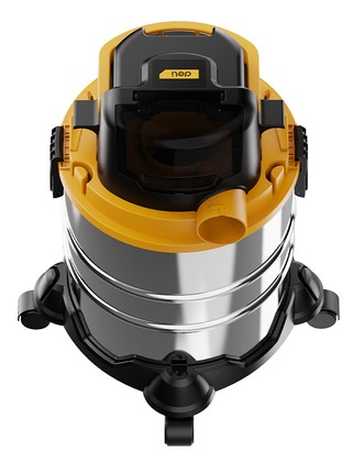 DELI σκούπα μπαταρίας DC825Z, υγρών & στερεών, 20V, 20L 2 υγρών & στερεών