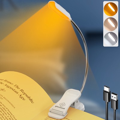 GLOCUSENT LED φακός διαβάσματος GLCSNTBL105W, επαναφορτιζόμενος, έως 45lm, λευκός 2 επαναφορτιζόμενος