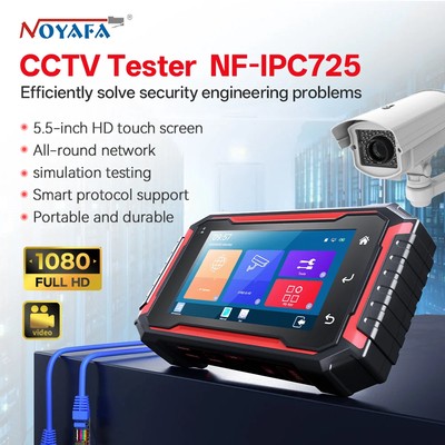 NOYAFA CCTV & IP tester NF-IPC725 με 5.5" IPS οθόνη, 8MP camera test, cable tester 2 8MP camera test