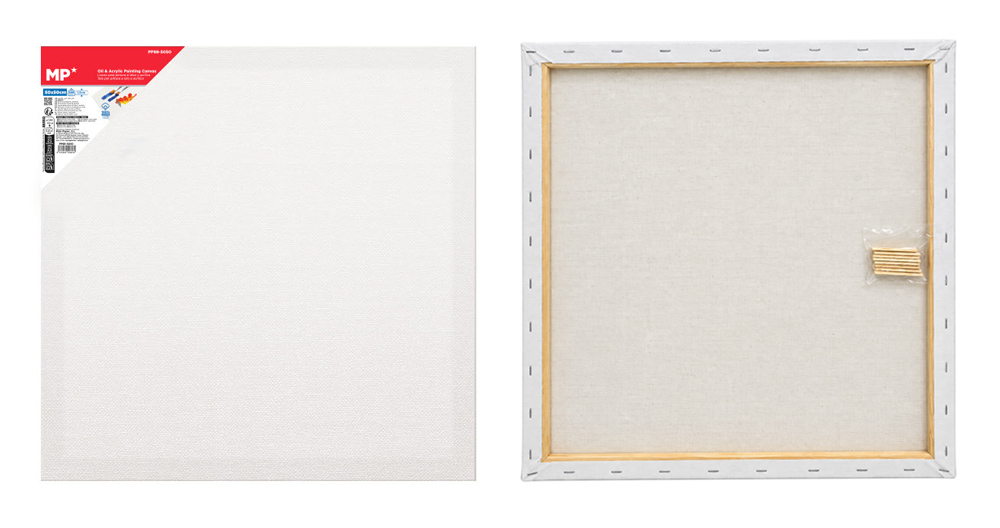 MP καμβάς τελάρο ζωγραφικής PP98-5050, 50x50cm, 280gr/m², λευκός 1 MP καμβάς τελάρο ζωγραφικής PP98-5050