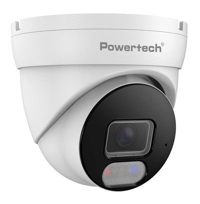 POWERTECH IP κάμερα PT-1593 με μικρόφωνο & Full Color λειτουργία, 8MP, 2.8mm, PoE, IP67 2 8MP