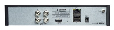 POWERTECH XVR υβριδικό καταγραφικό PT-1595, 5MP, H.264/H.265, 4 κανάλια 2 5MP