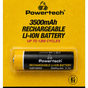 POWERTECH επαναφορτιζόμενη μπαταρία Li-ion INR18650 PT-1615