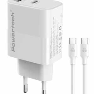 POWERTECH φορτιστής τοίχου PT-1636 με καλώδιο