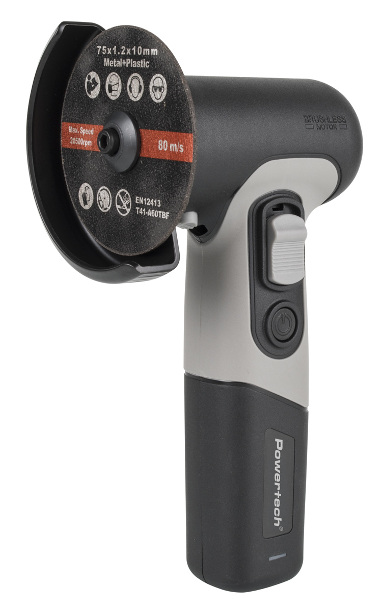 POWERTECH mini τροχός μπαταρίας PT-1646, 75mm, 12V, 2000mAh 1 POWERTECH mini τροχός μπαταρίας PT-1646