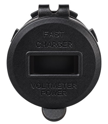 POWERTECH πρίζα USB για σκάφη & οχήματα PTL-031, USB-C & 2x USB, 36W, με οθόνη, IP65 3 36W