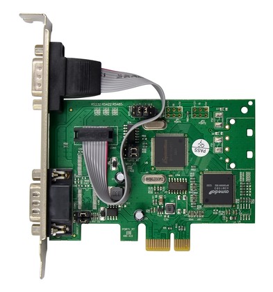 POWERTECH κάρτα επέκτασης PCIe σε 2x serial ST349, 921.6Kbps, SB16C1052PCI 3 SB16C1052PCI
