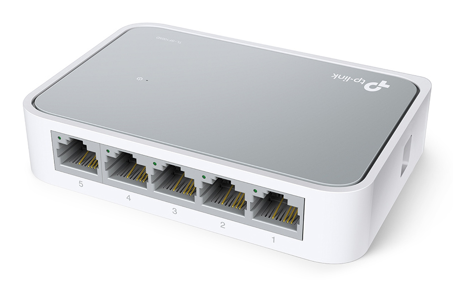 TP-LINK Desktop Switch TL-SF1005D, 5-port 10/100M, V16.40 1 TP-LINK Desktop Switch TL-SF1005D