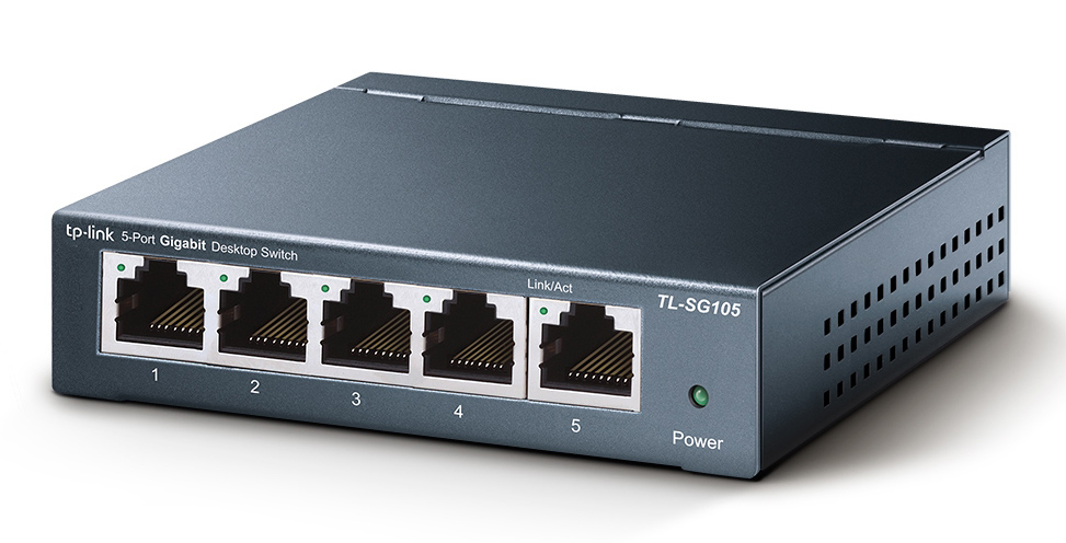 TP-LINK Gigabit Switch TL-SG105, 5 θύρες, V9.0 1 TP-LINK Gigabit Switch TL-SG105