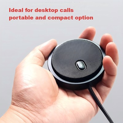 CMTECK επιτραπέζιο μικρόφωνο UM02, omnidirectional, USB, μαύρο 2 omnidirectional