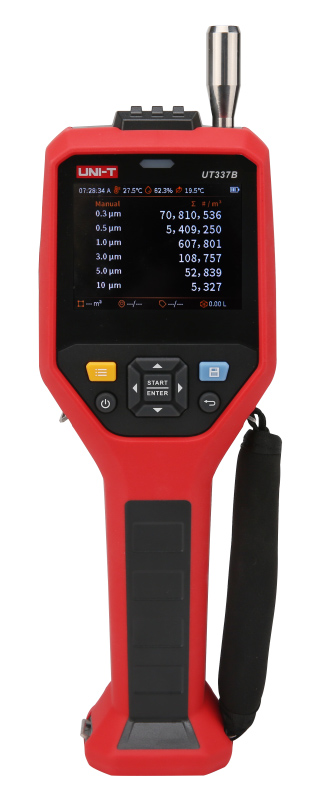 UNI-T μετρητής σωματιδίων αέρα UT337B, 0.3-10μm, WiFi 1 UNI-T μετρητής σωματιδίων αέρα UT337B