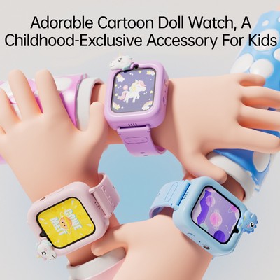 WOWKIDS παιδικό smartwatch K90, 1.83" IPS, με κάμερα, μπλε 2 1.83" IPS