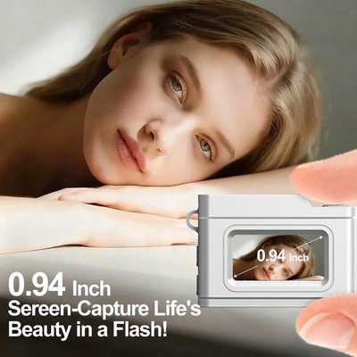 WOWKIDS μίνι ψηφιακή κάμερα X5 με 0.96" οθόνη, 2MP/1080p, λευκή 2 2MP/1080p